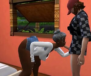 Görbe Fekete Nő Nagyika, a Sims 4